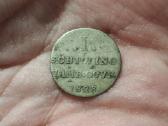 Hamburg 1 schilling 1828 sidabras