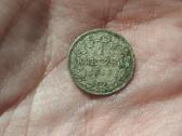 Hessen 1 kreuzer 1863 sidabras