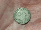 Italija 20 sentesimų 1863 sidabras - nuotraukos Nr. 2