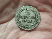 Nassau 6 kreuzer 1826 sidabras