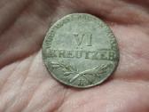 Austrija 6 kreuzer 1805 sidabras
