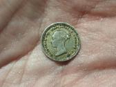 UK 1 1/2 penco 1843 sidabras - nuotraukos Nr. 2