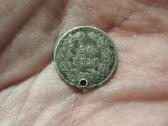 Portugalija 50 reis 1863 sidabras