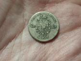 Švedija 1/16 riksdaler 1855 sidabras