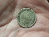 Švedija 1/16 riksdaler 1855 sidabras - nuotraukos Nr. 2