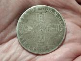 Anglija 1 šilingas 1696 sidabras