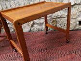 Vintažinis mid century kavos staliukas/servantas - nuotraukos Nr. 6