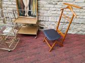 Vintažinė mid century džentelmeno kėdė - nuotraukos Nr. 16
