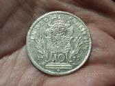 Bavarija 10 kreuzer 1775 sidabras