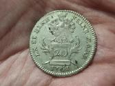 Brandenburg - Ansbach 20 kreuzer 1761 sidabras