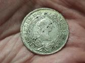 Brandenburg - Ansbach 20 kreuzer 1761 sidabras - nuotraukos Nr. 2