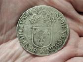 Prancūzija 1 ecu 1665 sidabras