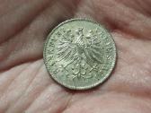 Frankfurt 6 kreuzer 1851 sidabras - nuotraukos Nr. 2