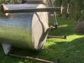 Parduodama 460l.nerūdijančio plieno talpa. - nuotraukos Nr. 2