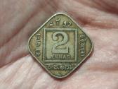 Indija 2 annas 1936