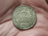 Vokietija 2 mark 1931 F sidabras