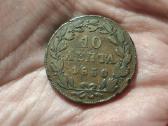 Graikija 10 leptų 1850