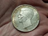 Rumunija 250 lei 1941 sidabras - nuotraukos Nr. 2