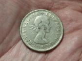 Australija Florinas 1953 sidabras - nuotraukos Nr. 2