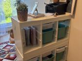 Ikea lentynos su stalčiais