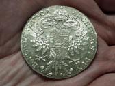 Austrija 1 taleris 1780 sidabras restraikas