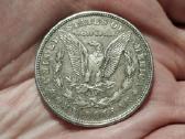 JAV 1 doleris 1921 D sidabras