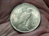 JAV 1 doleris 1922 sidabras