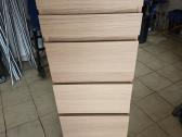 Ikea Malm 6 Stalčių Siaura Komoda su Veidrodžiu - nuotraukos Nr. 2