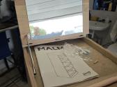 Ikea Malm 6 Stalčių Siaura Komoda su Veidrodžiu - nuotraukos Nr. 3