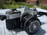 Canon Ae-1 Juostinis fotoapratas. Olympic Leidimas
