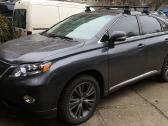 Thule stogo skersiniai ant Lexus Rx 450h 2009-2015