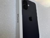 iPhone 16 juodas,128 GB/ Naujas
