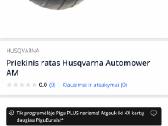 Husqwarna žolės roboto priekinis ratas