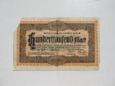 100 000 markiu, Koln Vokietija , 1923