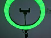 Spalvota Rgb LED žiedinė lempa su stovu 170 cm - nuotraukos Nr. 4
