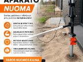 Sraigtiniu Poliu isukimo aparatas