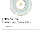 Vintage Royal Worcester lėkštutės - nuotraukos Nr. 14