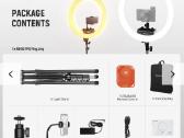 Newer Rp18b Pro Ring Light Kit - nuotraukos Nr. 2
