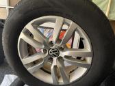 Nuo VW Tiguan R16 + universalios padangos