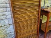 Vintažinė Art Deco ąžuolinė dokumentų spintelė - nuotraukos Nr. 4
