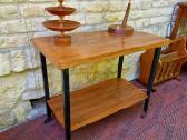 Vintažinis mid century konsolinis staliukas