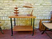 Vintažinis mid century konsolinis staliukas - nuotraukos Nr. 2