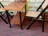 Vintažinis mid century konsolinis staliukas - nuotraukos Nr. 26