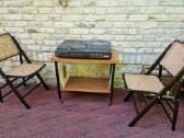 Vintažinis mid century konsolinis staliukas - nuotraukos Nr. 33