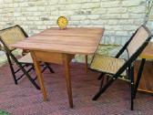 Vintažinė ąžuolinė konsolė-stalas - nuotraukos Nr. 24