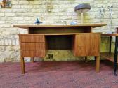 Vintažinis mid century rašomasis stalas