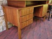 Vintažinis mid century rašomasis stalas - nuotraukos Nr. 3