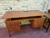 Vintažinis mid century rašomasis stalas - nuotraukos Nr. 14