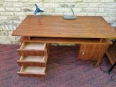 Vintažinis mid century rašomasis stalas - nuotraukos Nr. 20