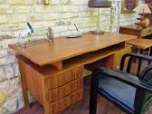 Vintažinis mid century rašomasis stalas - nuotraukos Nr. 22